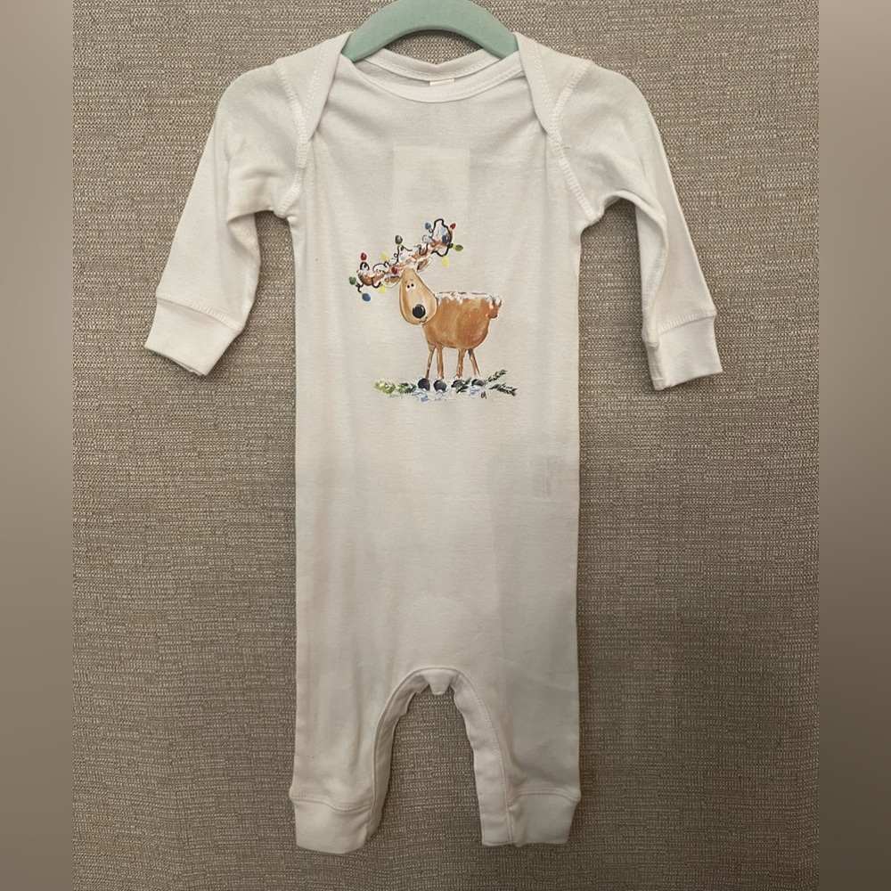 Christmas Moose Coverall